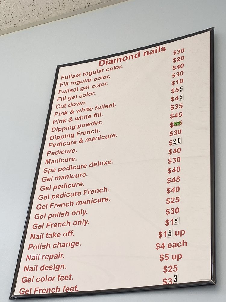 DIAMOND NAILS Updated September 2024 13 Photos & 15 Reviews 136
