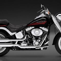 EagleRider Motorcycle Rentals & Tours - We carry the HD Fat Boy.