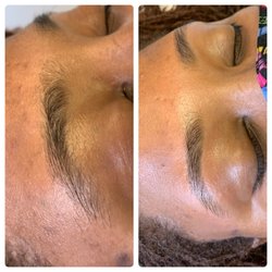 Brittany Corrine Beauty Experience - Before & After eyebrow wax