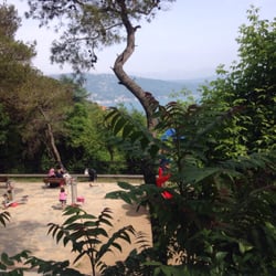 Çamlık Cafe Restaurant - Manzaraya çocuk Park'ı da dahil.