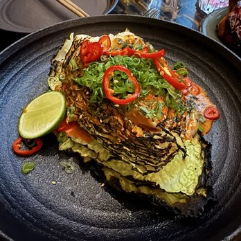 Animae - Coal Roasted Cabbage - Asian Fusion Near Me - San Diego, California Animae - Coal Roasted Cabbage - Asian Fusion Near Me - San Diego, California
