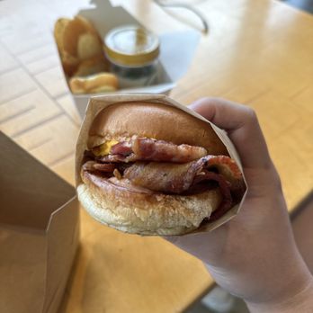 Egghead Sando Cafe - The B.E.C. Sandwich - Sandwiches Near Me - San Jose, California