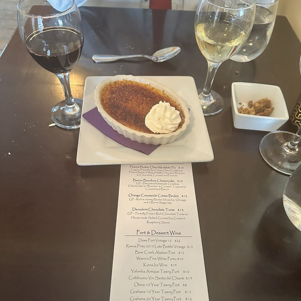 Orange creamsicle crème brûlée Orange creamsicle crème brûlée