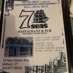 Menu cover