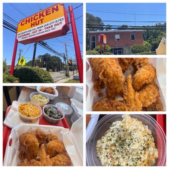 The Chicken Hut - Full picture of our meal and location - Southern Near Me - Durham, North Carolina