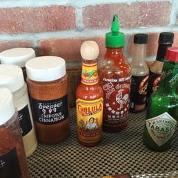 More hot sauces! More hot sauces!