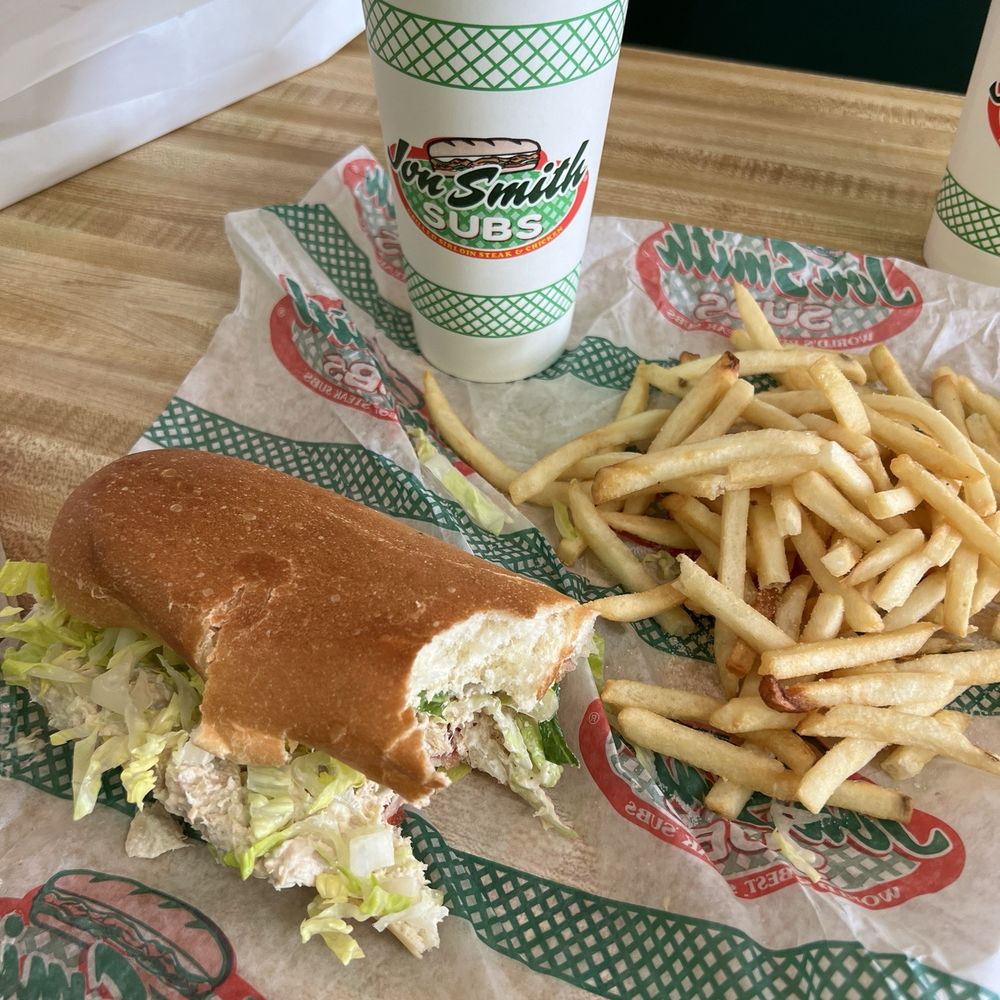 Jon Smith Subs - Tuna sub , fries and drink - Fast Food Near Me - Boca Raton, Florida Jon Smith Subs - Tuna sub , fries and drink - Fast Food Near Me - Boca Raton, Florida