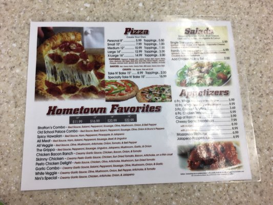 Menu photo 4 Stratton's Pizzeria Galt, CA