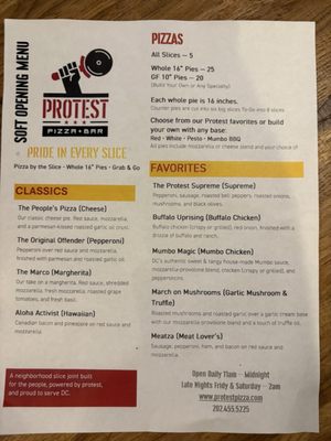 Protest Pizza + Bar by null