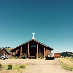 Lake George Bible Church - Log cabin church with Spirit-filled friendly people