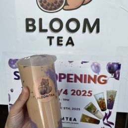 Ube milk tea