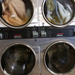 Dryers are .49 for 8 mins for the larger ones and the small dryer is .29  for 8 mins.