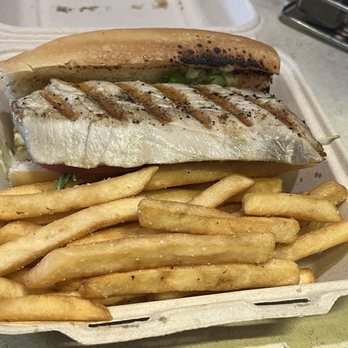 Nico's Pier 38 - Ahi Sandwich - Seafood Near Me - Honolulu, Hawaii Nico's Pier 38 - Ahi Sandwich - Seafood Near Me - Honolulu, Hawaii