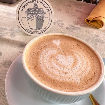 Immigrant Son Caffe - Chai Latte - New American Near Me - Ventura, California Immigrant Son Caffe - Chai Latte - New American Near Me - Ventura, California