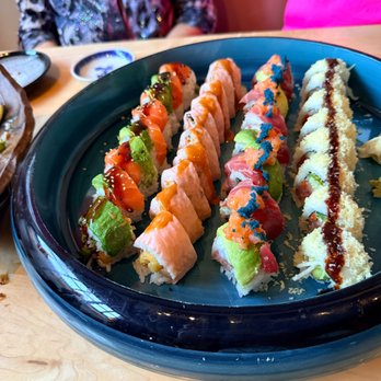 Billy Sushi - 4 of the rolls we ordered - Japanese Near Me - Minneapolis, Minnesota