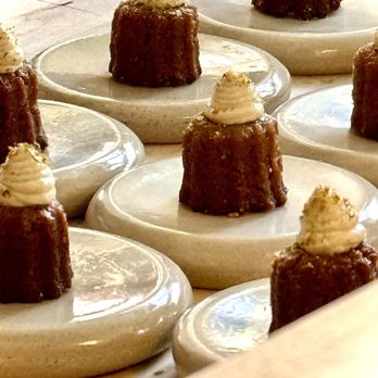 Astera - Savory canele with cultured cashew and fennel pollen - Cocktail Bars Near Me - Portland, Oregon