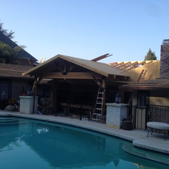 Starritt Construction - Added an exposed wood outdoor eating area - General Contractors Near Me - Gilroy, California