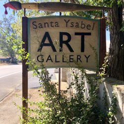 Santa Ysabel Art Gallery - Sign on the street
