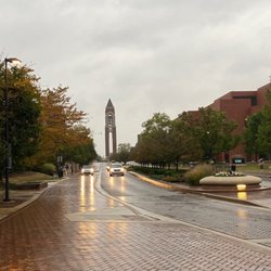 Ball State University - Bell tower from teacher's college