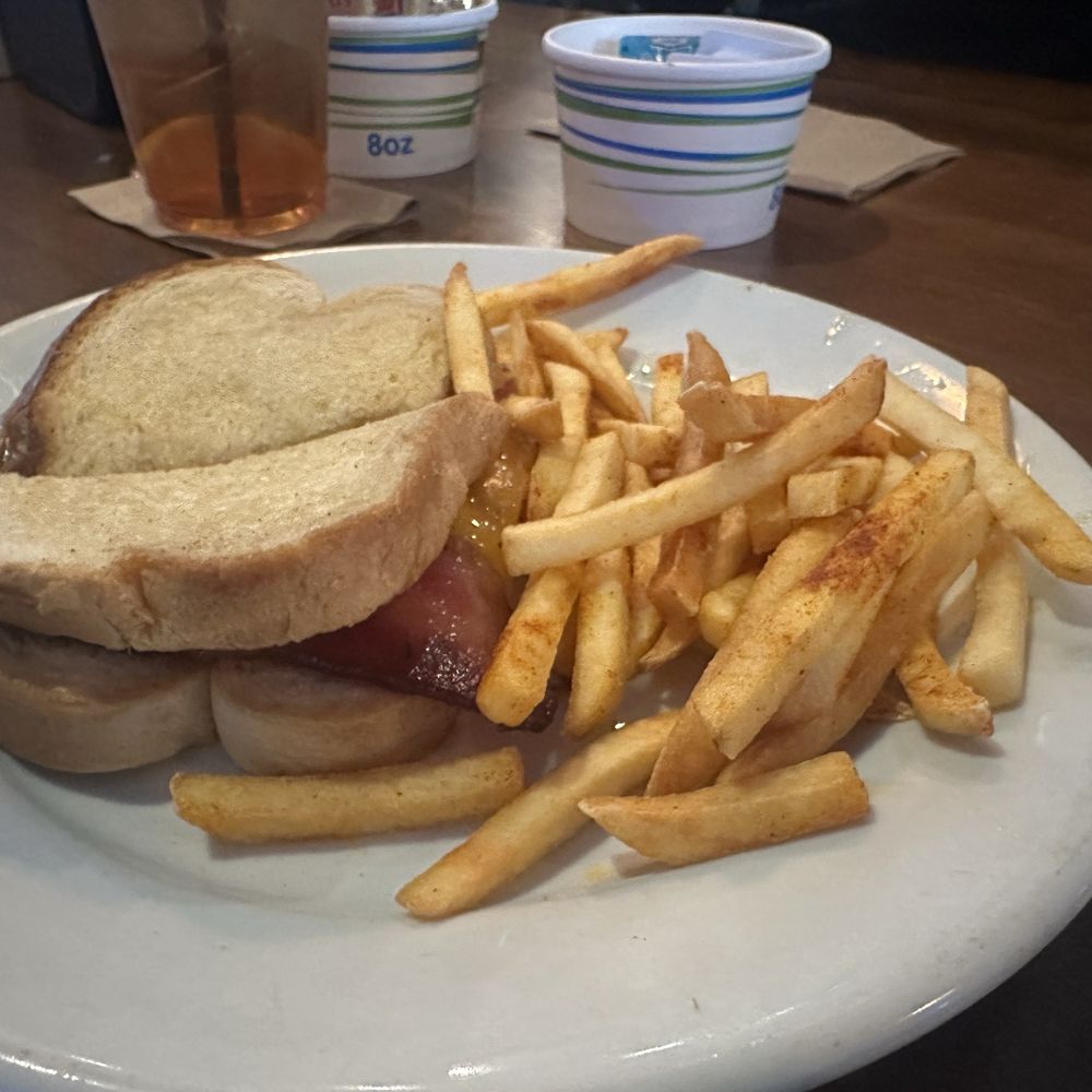 Tiny's - My child's request: grilled cheese with bacon, and a side of fries - Restaurants Near Me - Columbia, Illinois Tiny's - My child's request: grilled cheese with bacon, and a side of fries - Restaurants Near Me - Columbia, Illinois