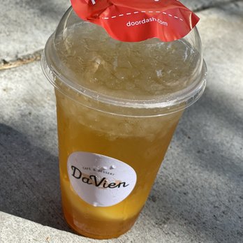 Da Vien Coffee - Peach Tea - Desserts Near Me - Westminster, California Da Vien Coffee - Peach Tea - Desserts Near Me - Westminster, California