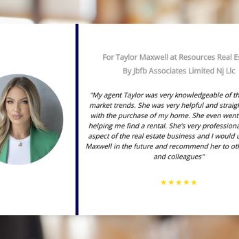 Resources Real Estate - Taylor Maxwell is an agent in our Shrewsbury office. - Commercial Real Estate Near Me - Shrewsbury, New Jersey Resources Real Estate - Taylor Maxwell is an agent in our Shrewsbury office. - Commercial Real Estate Near Me - Shrewsbury, New Jersey