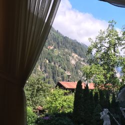 Hotel Maria Theresia - Der Ausblick beim Frühstück: Ein Traum!