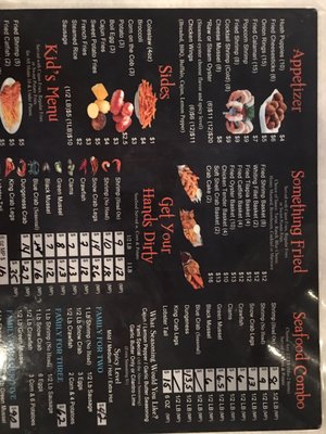 Menu photo 4 Yami Crab Warner Robins, GA