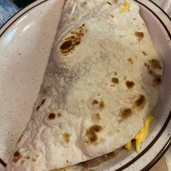 Maria's Cafe - This is one of the grande tacos. The size of the plate! - Mexican Near Me - San Antonio, Texas