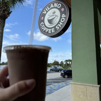 Vilano Coffee Shop - Blue bird coffee off the specialty drink menu. - Coffee & Tea Near Me - St. Augustine, Florida Vilano Coffee Shop - Blue bird coffee off the specialty drink menu. - Coffee & Tea Near Me - St. Augustine, Florida