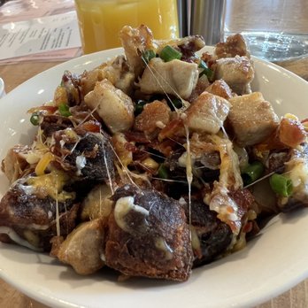Pink Duck Kitchen - Lechon Kawali & Bacon Loaded Ube Potatoes - Breakfast & Brunch Near Me - Henderson, Nevada Pink Duck Kitchen - Lechon Kawali & Bacon Loaded Ube Potatoes - Breakfast & Brunch Near Me - Henderson, Nevada