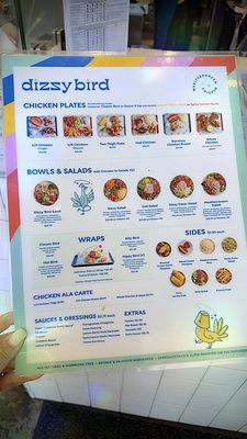Menu photo 1 Dizzy Bird Irvine, CA