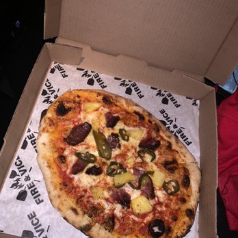 Fire & Vice - Spicy Hawaiian Pizza - Pizza Near Me - Santa Maria, California Fire & Vice - Spicy Hawaiian Pizza - Pizza Near Me - Santa Maria, California