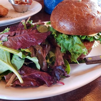 The Wild Chive - Portobello Buffalo sandwich - Vegan Near Me - Long Beach, California