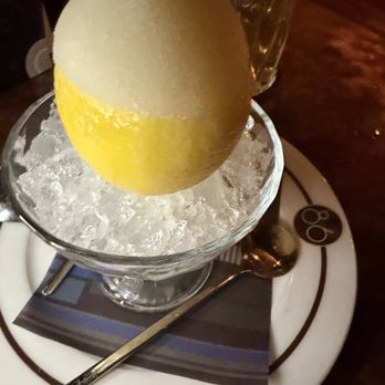 The Eighty Six - Complimentary Lemon Sorbet - Seafood Near Me - New York, New York The Eighty Six - Complimentary Lemon Sorbet - Seafood Near Me - New York, New York