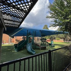 Covered playground