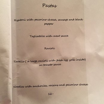 Trattoria Monti - Menu October 2017 - Roman Near Me - Rome, RM Trattoria Monti - Menu October 2017 - Roman Near Me - Rome, RM