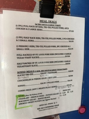 Menu photo 1 Smokin' Joe's BBQ Redding, CA Menu photo 1 Smokin' Joe's BBQ Redding, CA
