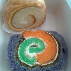 QQ Bakery - Drie-kleuren eirol en tijger eirol