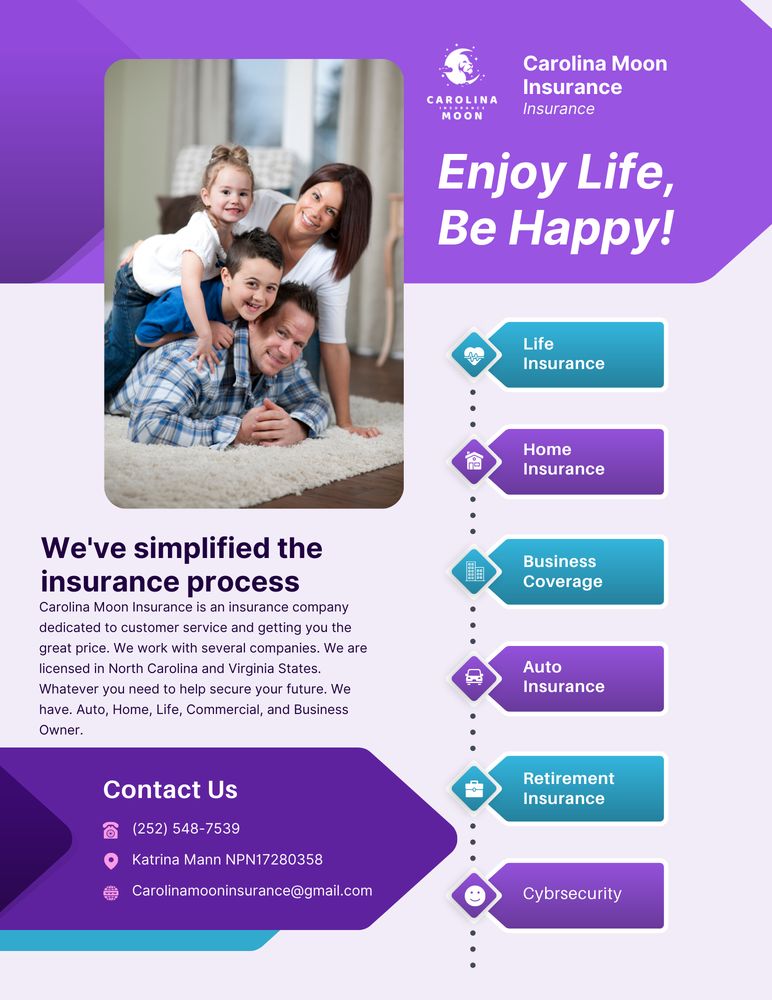 CAROLINA MOON INSURANCE Request a Quote 11 Photos 118 W Market St