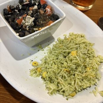 Jorge's Cantina Waco - Black beans and lime cilantro rice - Mexican Near Me - Waco, Texas