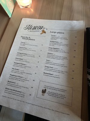 Hearth Restaurant by null