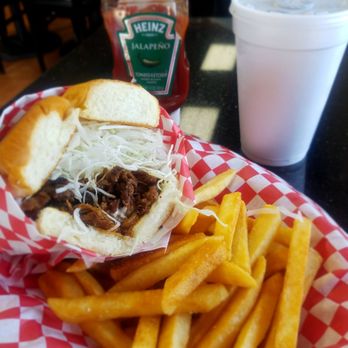 Corner Grille - Kalbi Burger combo. $12.60 includes tax. - Korean Near Me - Van Nuys, California Corner Grille - Kalbi Burger combo. $12.60 includes tax. - Korean Near Me - Van Nuys, California