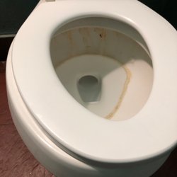DJ's Pizza - Disgusting never cleaned customer toilet