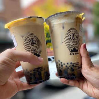 Tiger Sugar - S6 Brown Sugar Milk & Cream Mousse - Bubble Tea Near Me - New York, New York Tiger Sugar - S6 Brown Sugar Milk & Cream Mousse - Bubble Tea Near Me - New York, New York