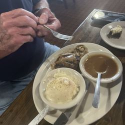 Back Street - Cheeseburger steak has jalapeño's inside with the cheese. My hubbys fave!