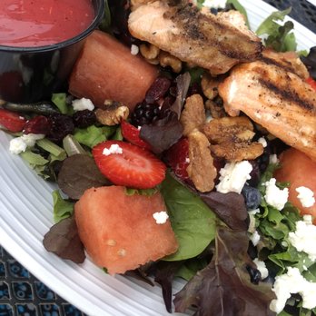 Yellow Brix Restaurant - Refreshing Summer Berry Bliss salad...perfect on a hot summer evening! - Seafood Near Me - Carlsbad, New Mexico Yellow Brix Restaurant - Refreshing Summer Berry Bliss salad...perfect on a hot summer evening! - Seafood Near Me - Carlsbad, New Mexico