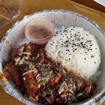 Jade Rabbit - Buldak Fire chicken - Vegan Near Me - Portland, Oregon Jade Rabbit - Buldak Fire chicken - Vegan Near Me - Portland, Oregon