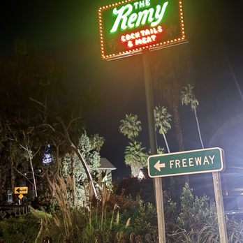 The Remy - Outside sign from the freeway exit - Steakhouses Near Me - San Diego, California The Remy - Outside sign from the freeway exit - Steakhouses Near Me - San Diego, California