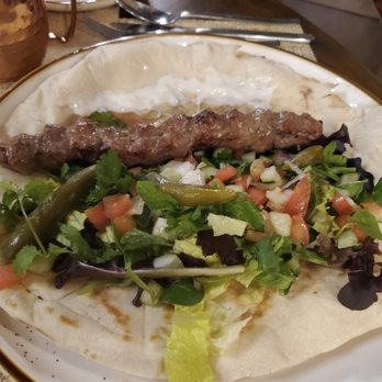 Tah Deeg Persian Cuisine - Ground lamb wrap - Persian/Iranian Near Me - Clovis, California Tah Deeg Persian Cuisine - Ground lamb wrap - Persian/Iranian Near Me - Clovis, California